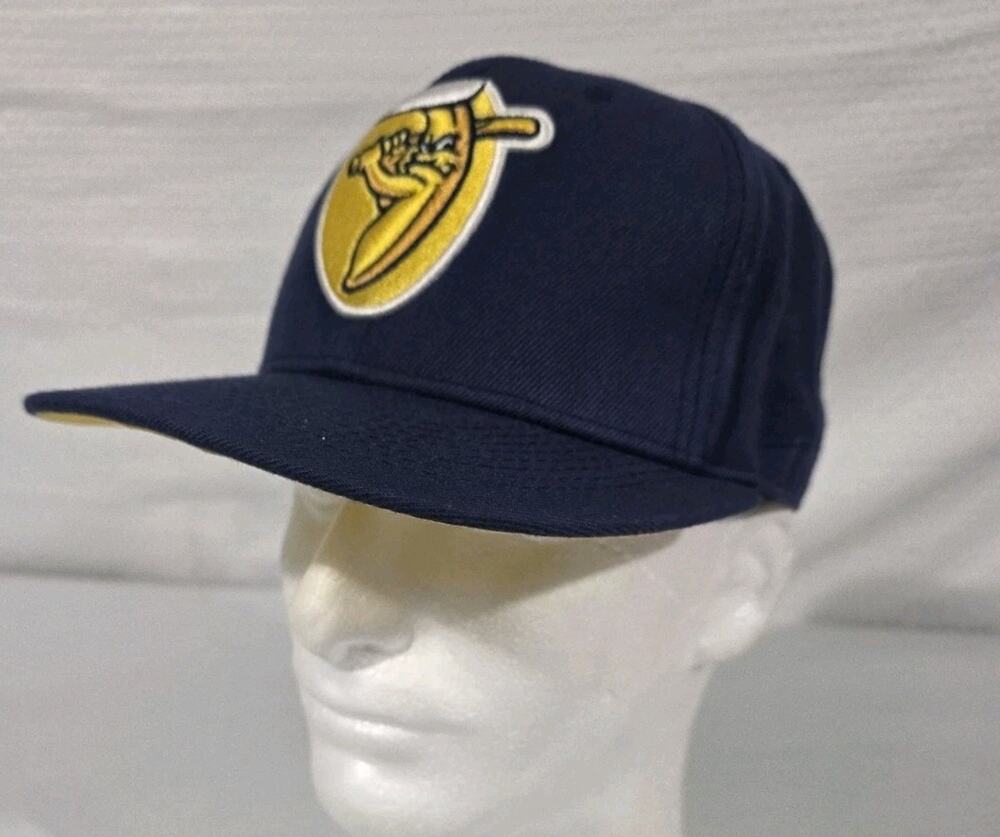 Baseballism Savannah Bananas Hat Cap Adult One Size Blue Baseball 7 1/8
